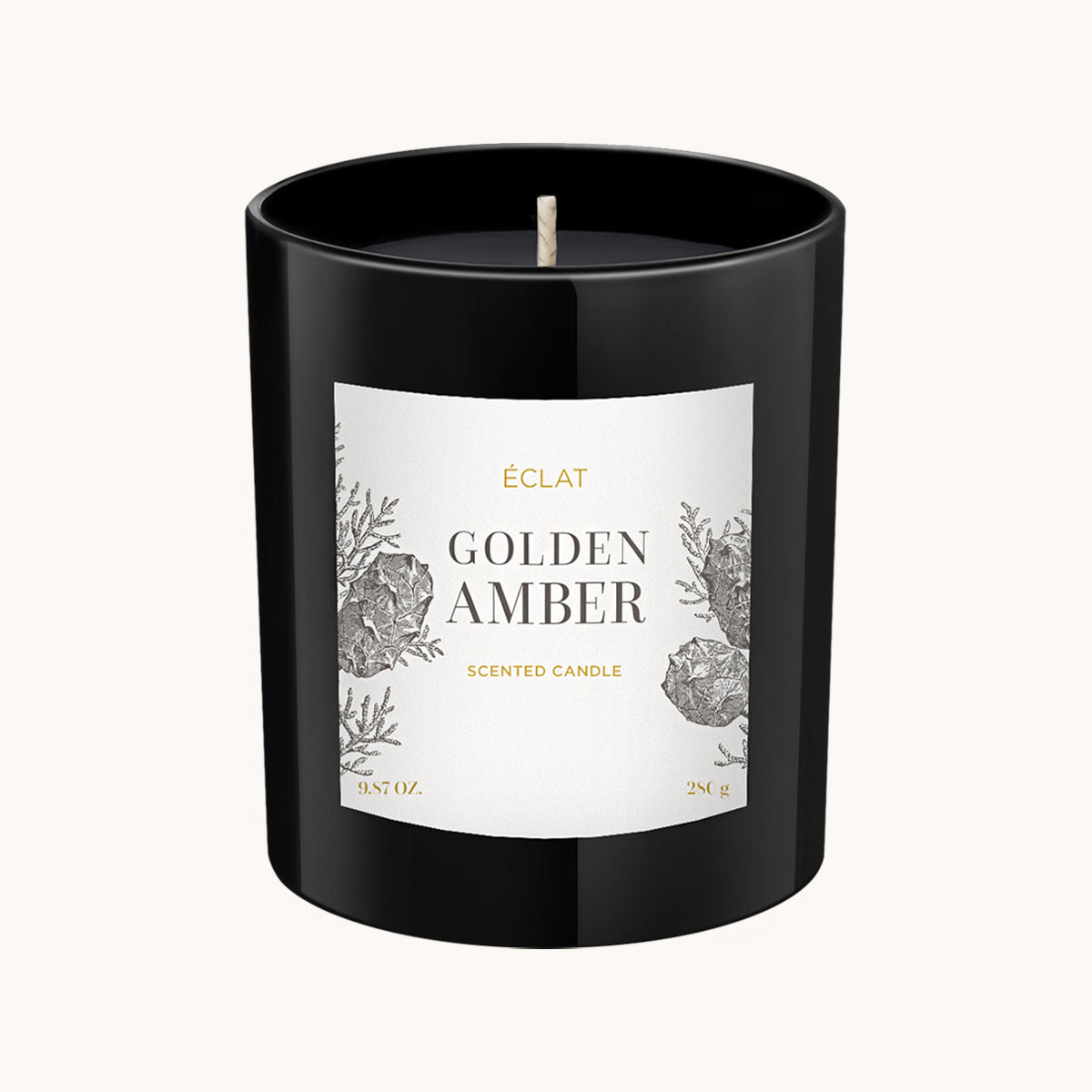 ÉCLAT Golden Amber Candela profumata di soia