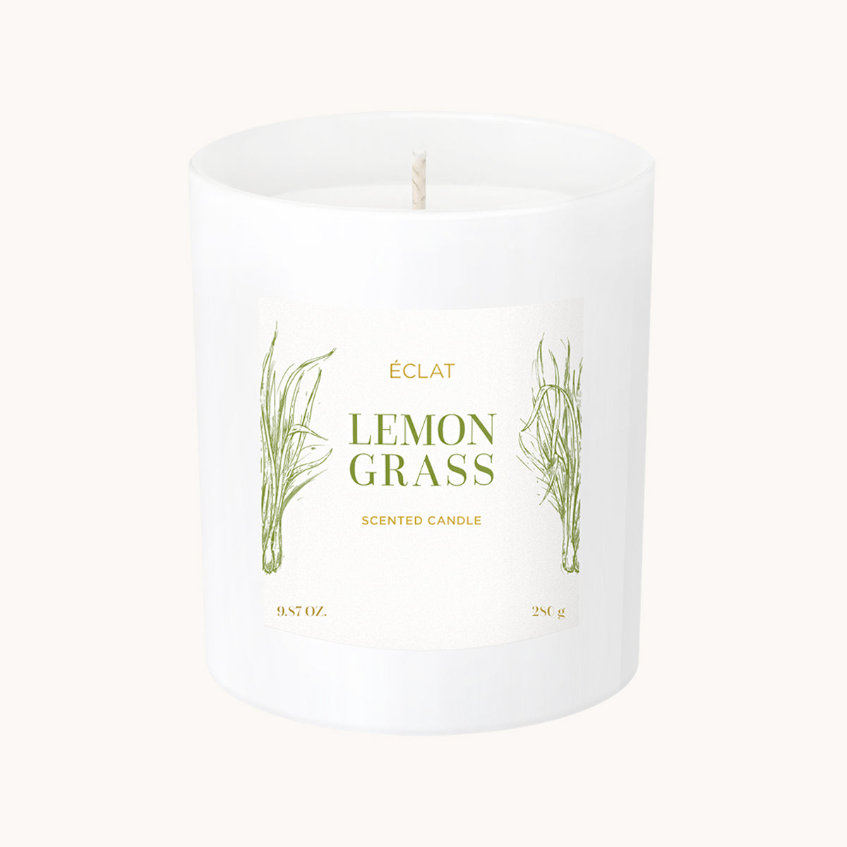 ÉCLAT Lemongrass Candela profumata di soia