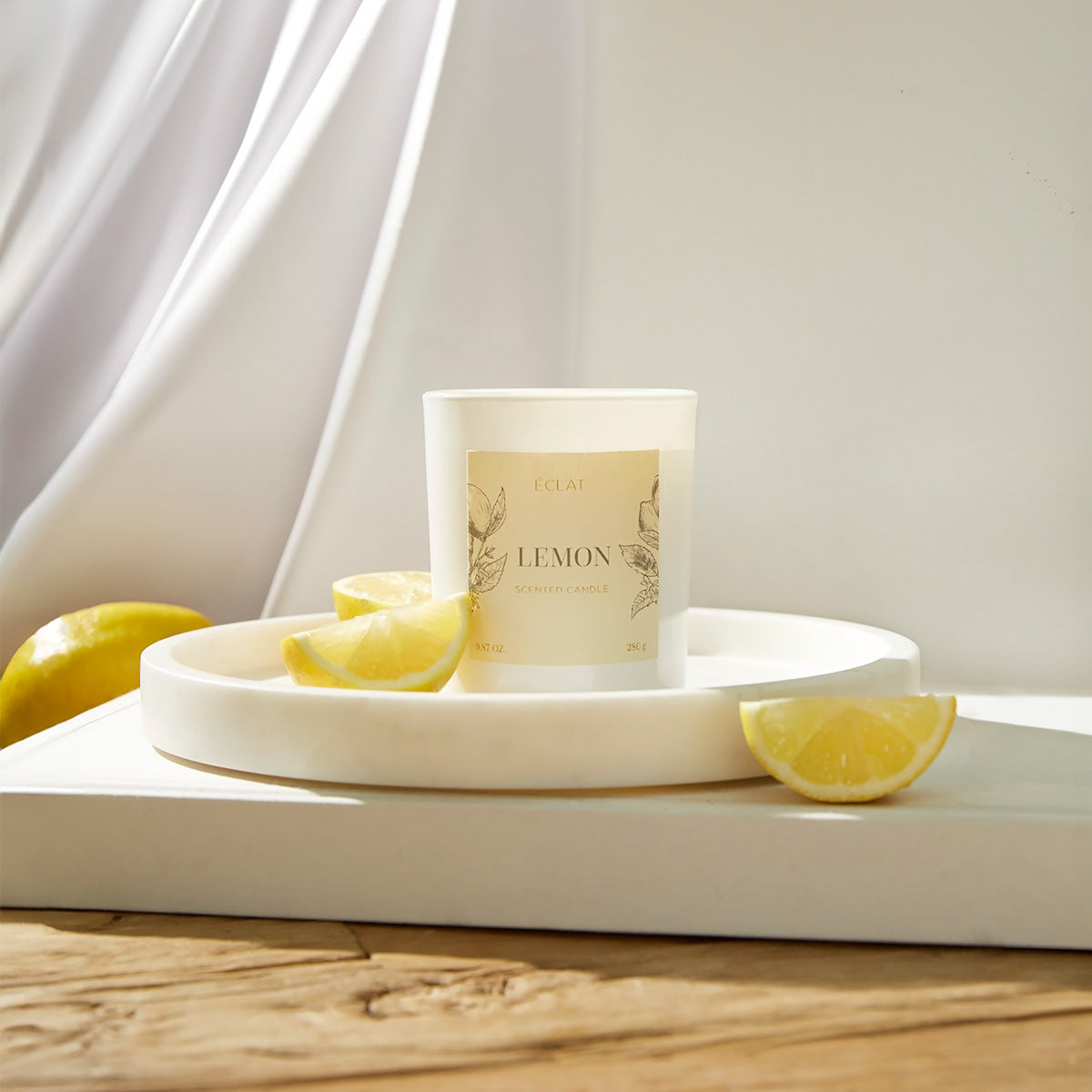 ÉCLAT Lemon Candela profumata di soia