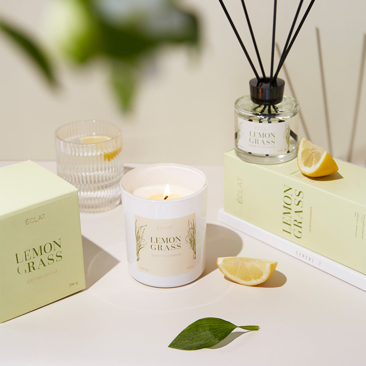 ÉCLAT Lemongrass Profumo di Ambiente con Bastoncini