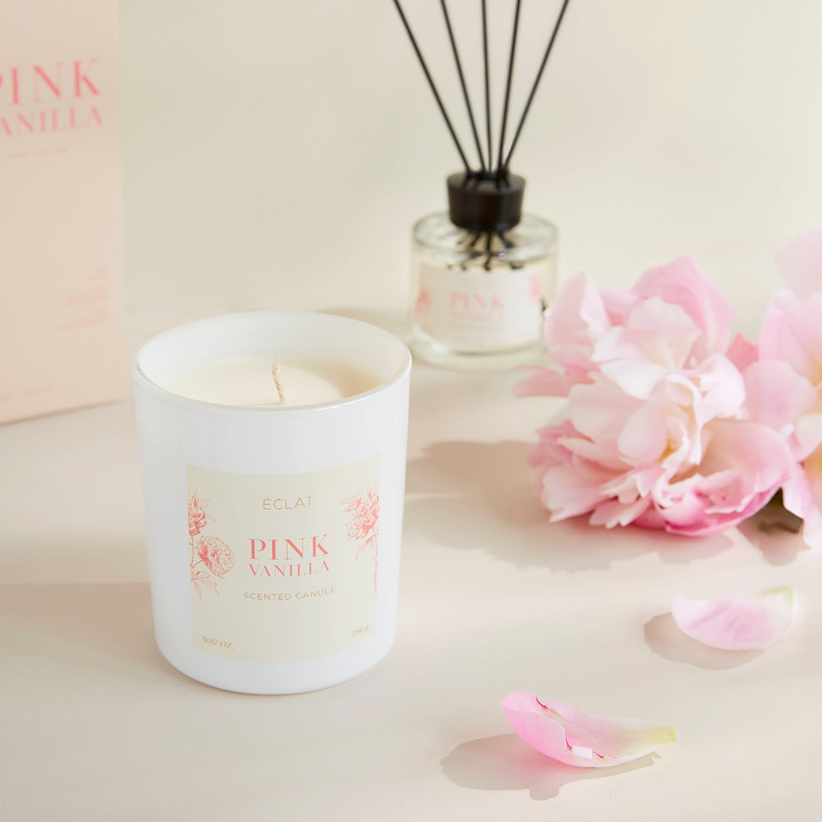 ÉCLAT Pink Vanilla Bastoncini Profumati per Ambienti