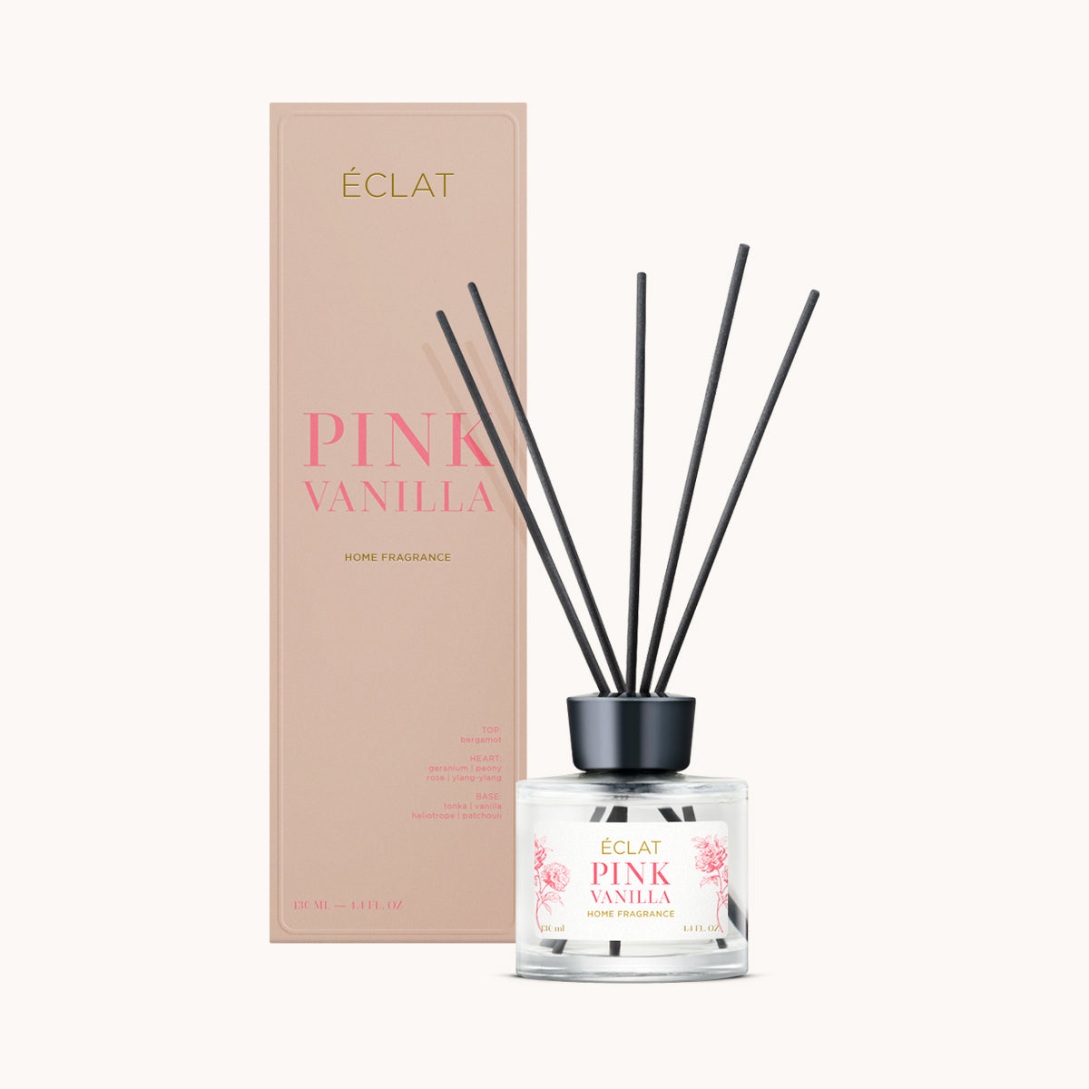 ÉCLAT Pink Vanilla Bastoncini Profumati per Ambienti
