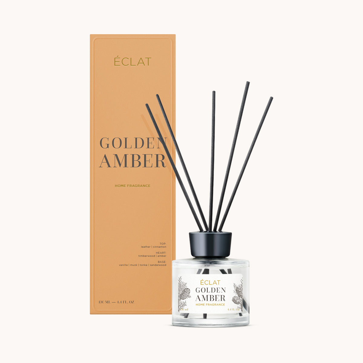 ÉCLAT Golden Amber Bastoncini Profumati per Ambienti