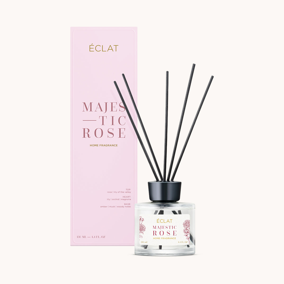 ÉCLAT Majestic Rose Profumo di Ambiente con Bastoncini